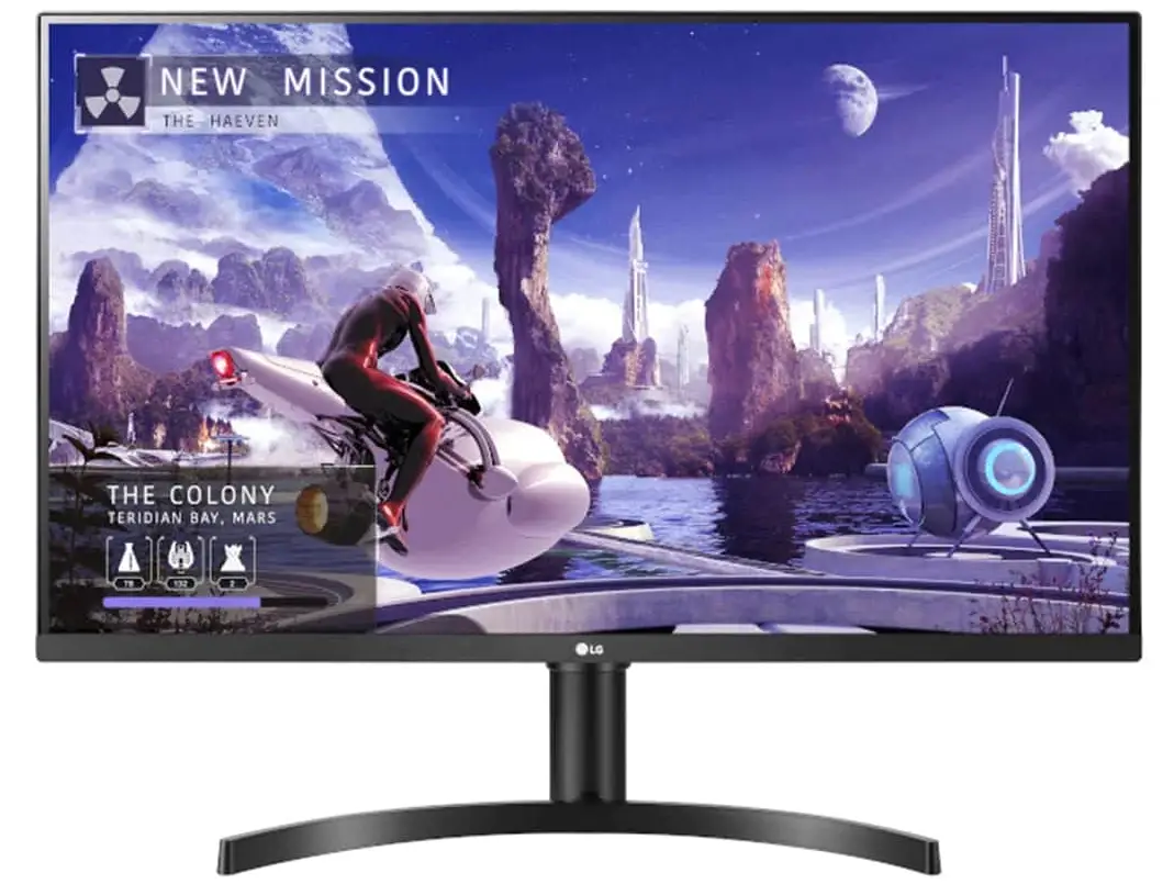 LG 32QN650-B monitor przod